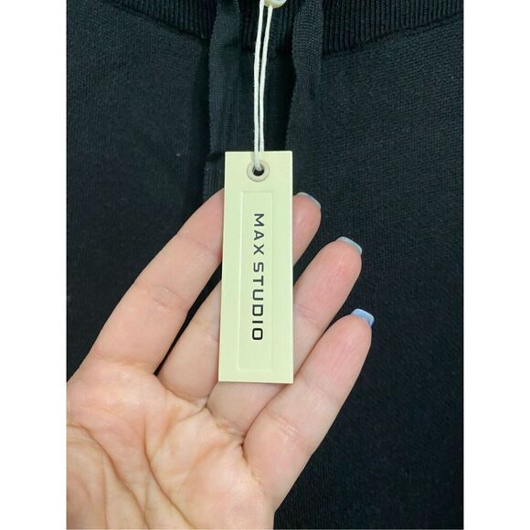 Max Studio Women's wide leg sweater pants NWT size L - Picture 6 of 7